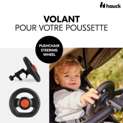 Accessoire poussette pushchair steering wheel