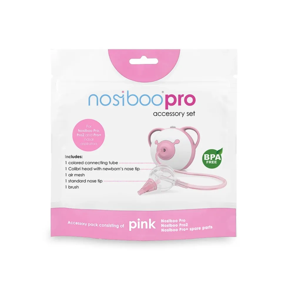 Accessoires mouche-bébé pro rose