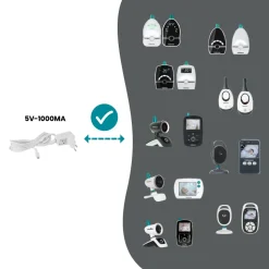 Adaptateur pour babyphone babymoov
