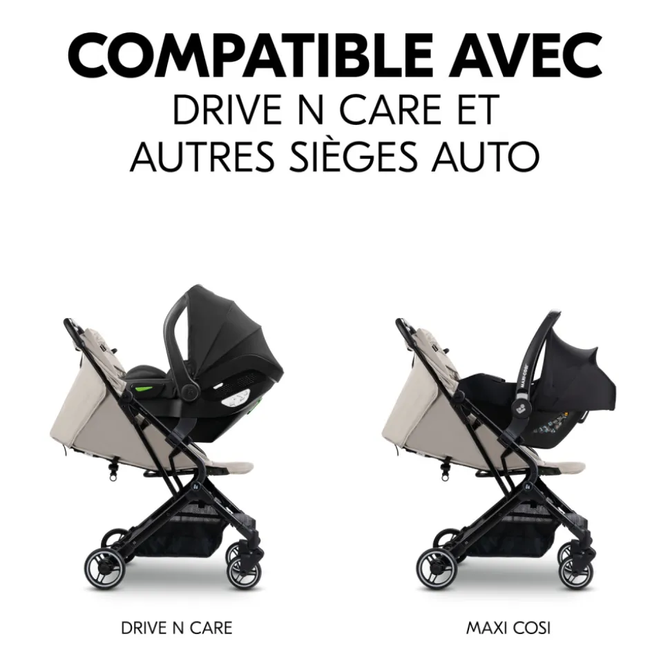 Adaptateurs pour poussette travel n care / plus black