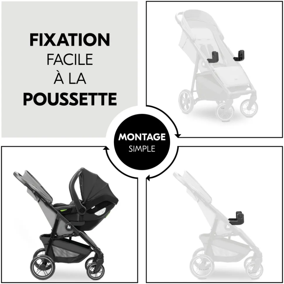 Adaptateur universel pour poussette shop n care