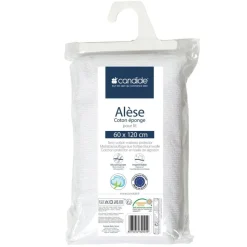Alèse éponge 60x120cm blanc