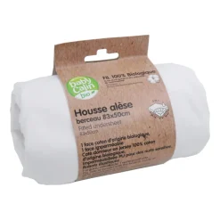 Alèse pour landeau & berceau en coton biologique