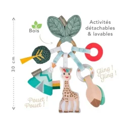 Anneau d'activités sophie la girafe
