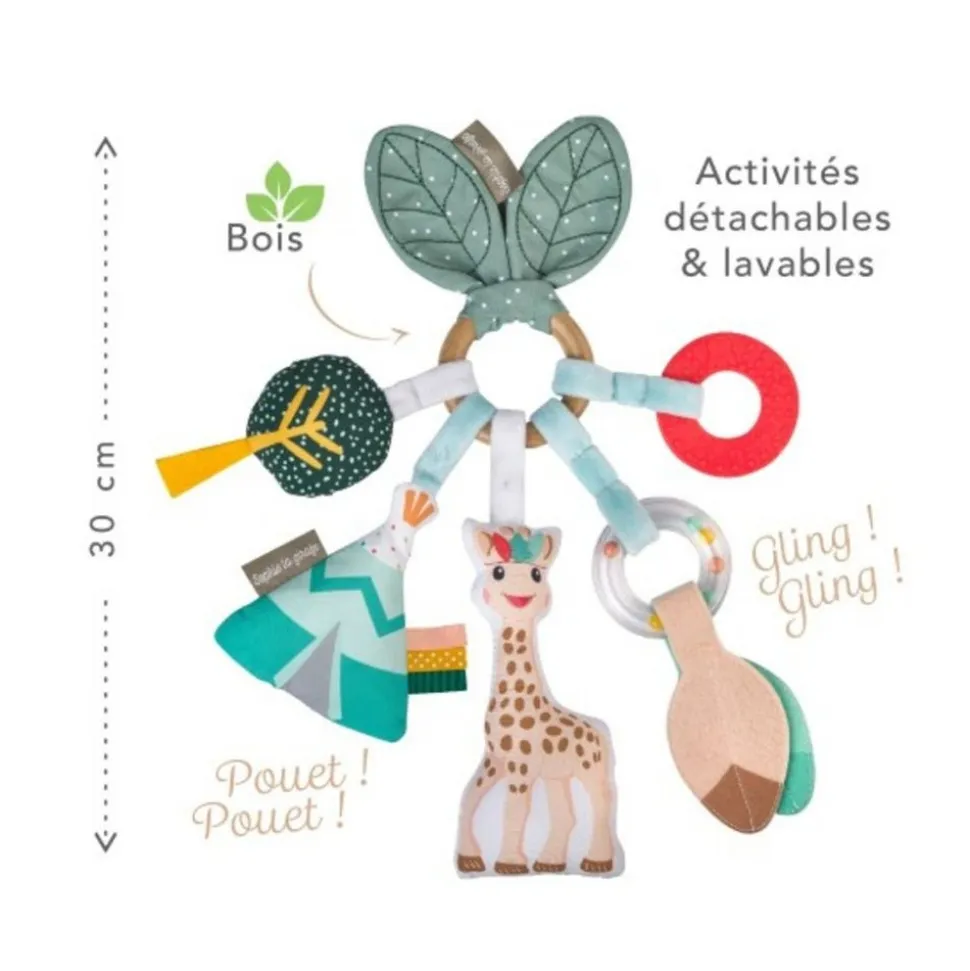 Anneau d'activités sophie la girafe