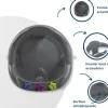 Anneau de bain aquababy gris