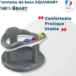 Anneau de bain aquababy gris