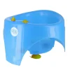 Anneau de bain bleu translucide