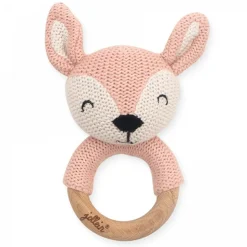 Anneau de dentition deer pale pink
