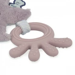 Anneau de dentition en silicone etoile de mer
