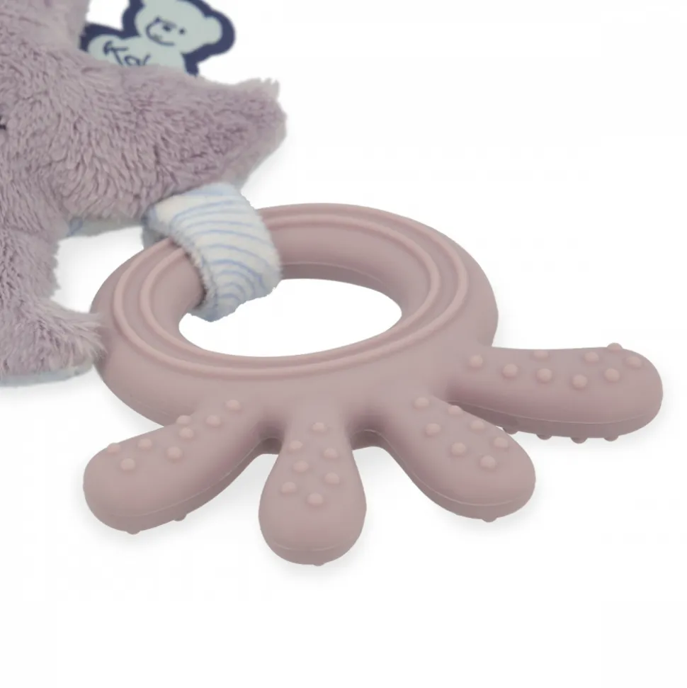 Anneau de dentition en silicone etoile de mer