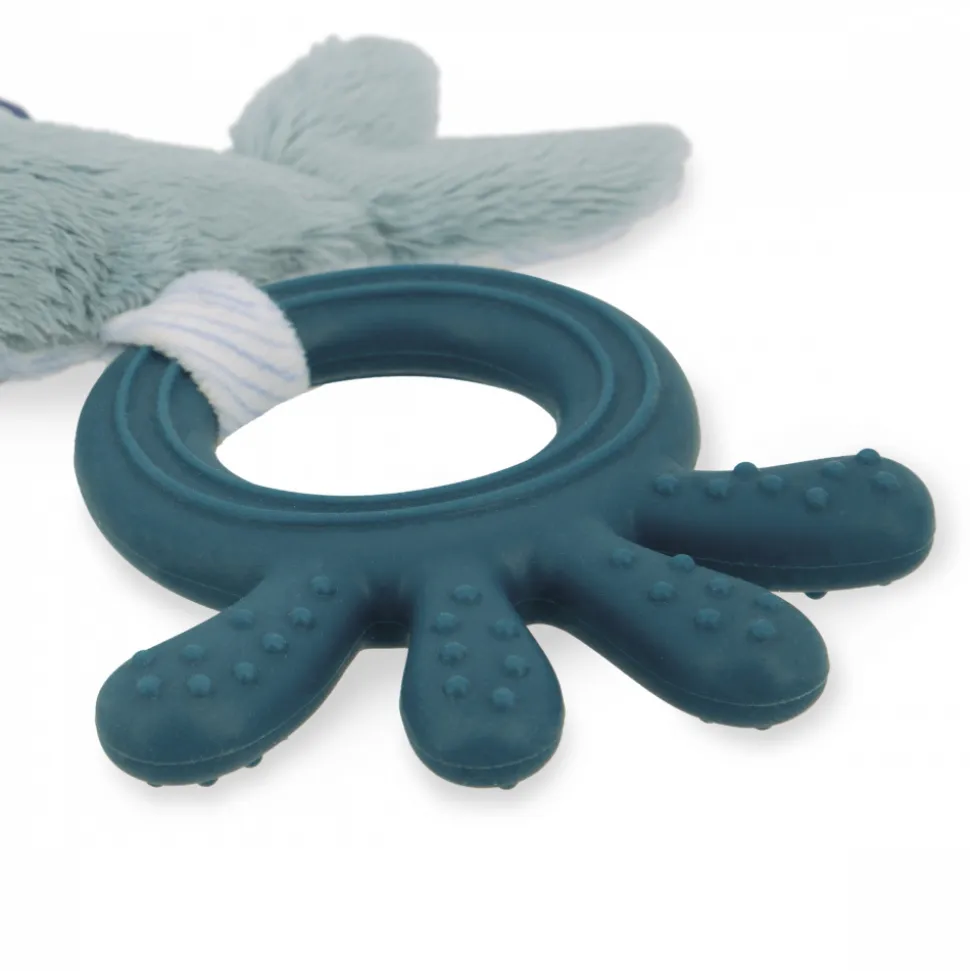 Anneau de dentition en silicone dauphin