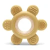Anneau de dentition fleur jaune