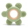 Anneau de dentition fleur vert