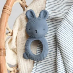 Anneau de dentition lapin bleu