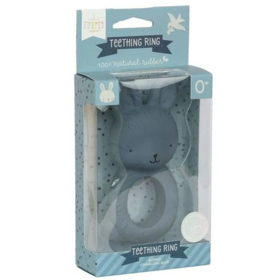 Anneau de dentition lapin bleu