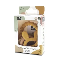Anneau de dentition lapin jaune
