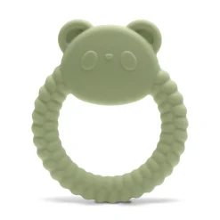 Anneau de dentition panda vert
