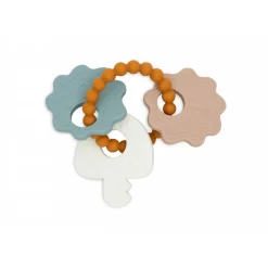Anneau de dentition porte-clé silicone lovely birds