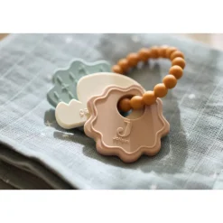 Anneau de dentition porte-clé silicone lovely birds