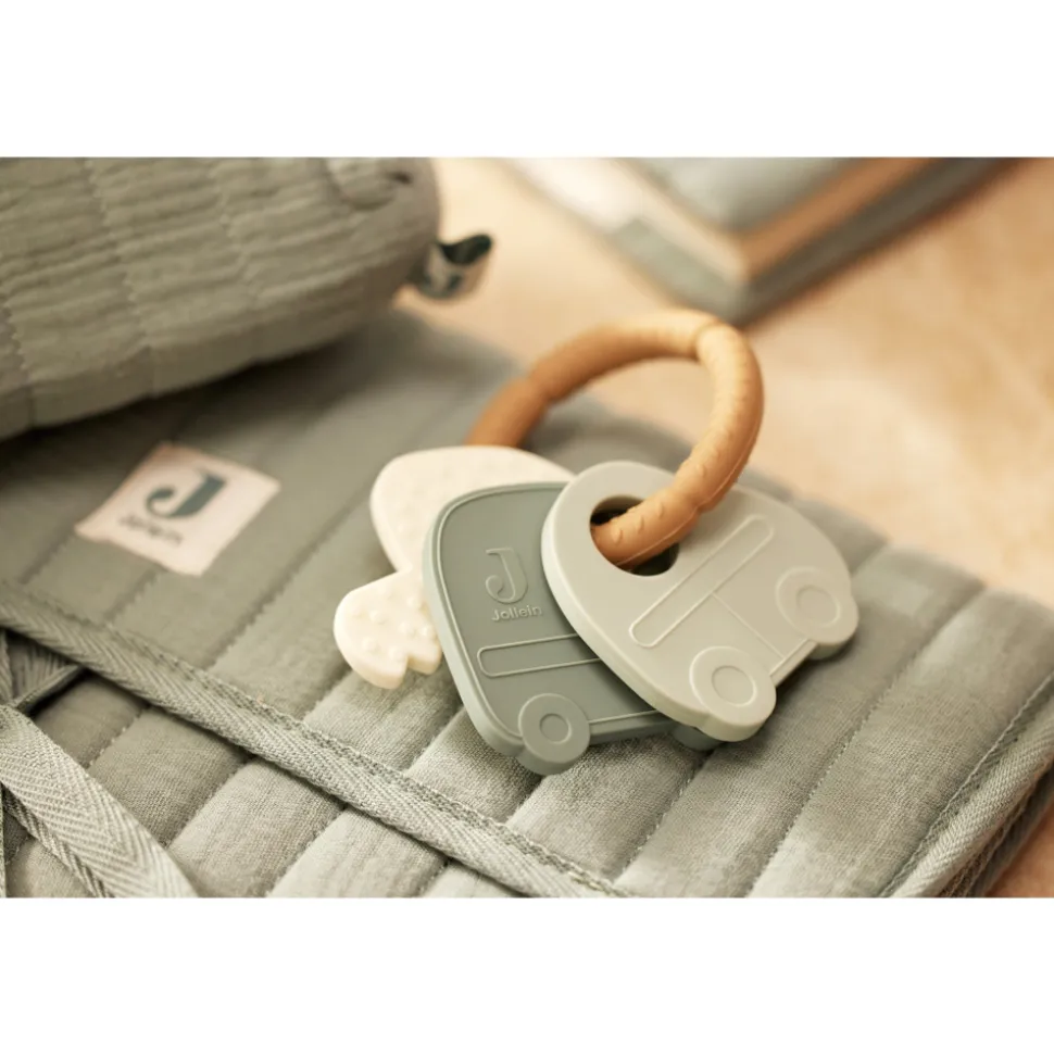 Anneau de dentition porte-clé silicone on the go