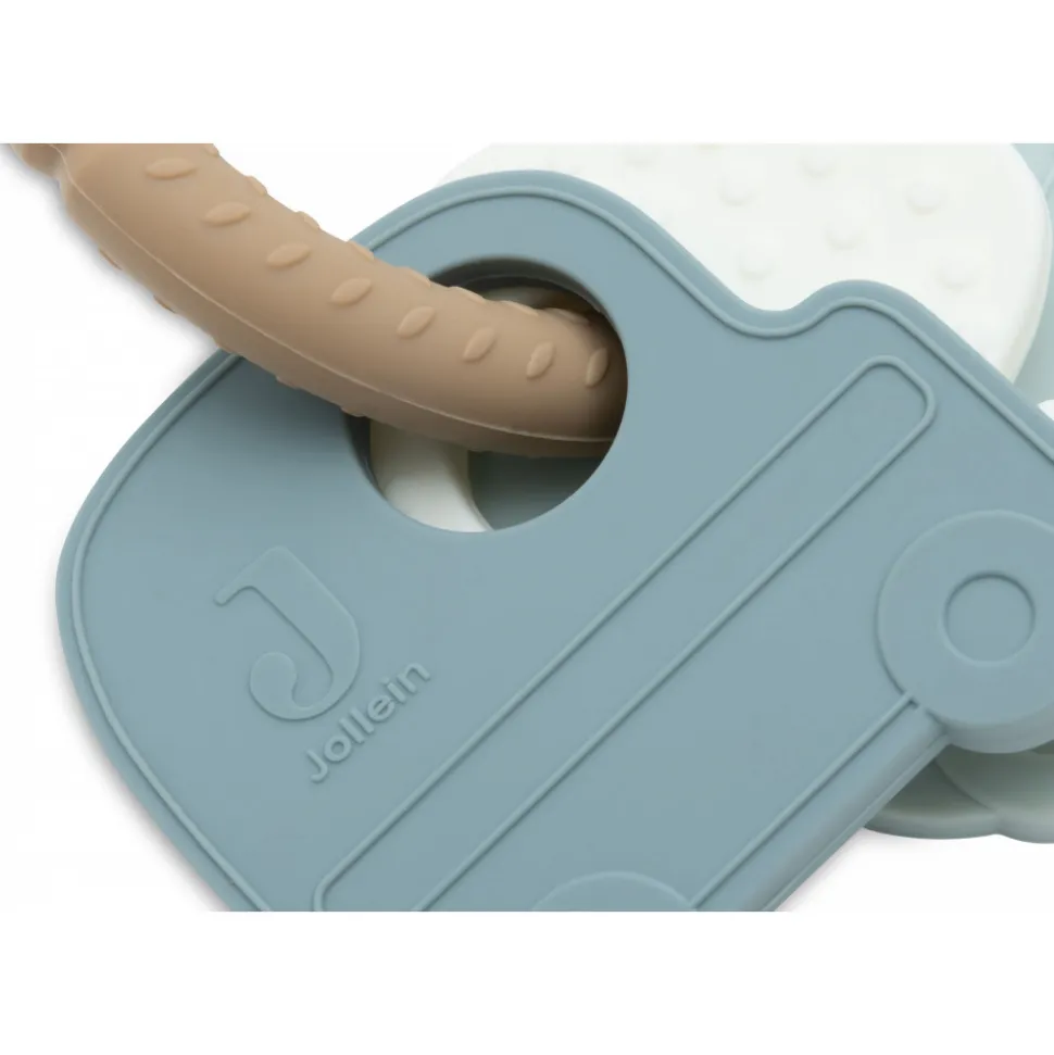 Anneau de dentition porte-clé silicone on the go