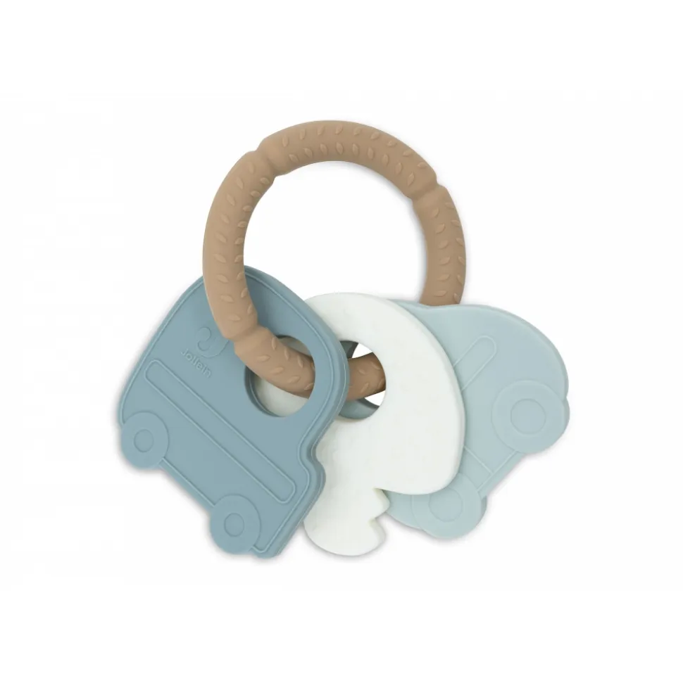 Anneau de dentition porte-clé silicone on the go