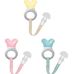 Anneau de dentition réfrigéré avec attache coloris aléatoire