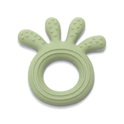 Anneau de dentition silicone et bois astros le hibou