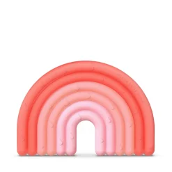Anneau de dentition silicone arc en ciel