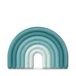 Anneau de dentition silicone arc en ciel