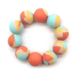 Anneau de dentition silicone et bois chillos le paresseux