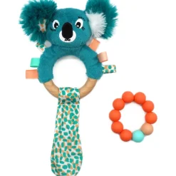 Anneau de dentition silicone et bois berlingos le koala