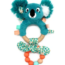 Anneau de dentition silicone et bois berlingos le koala