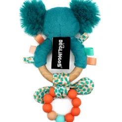 Anneau de dentition silicone et bois berlingos le koala