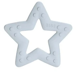 Anneau de dentition étoile baby blue