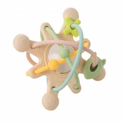 Anneau dentition hochet galaxy pastel