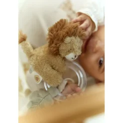 Anneau hochet lion - safari friends