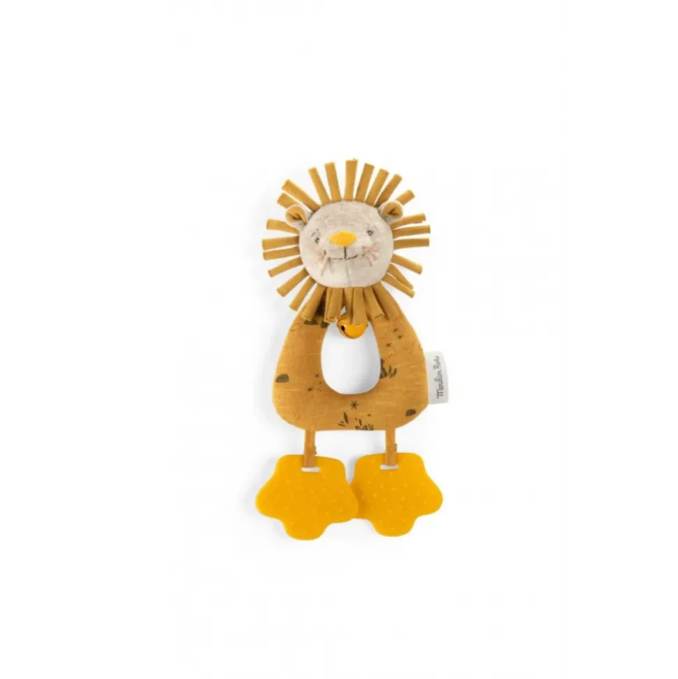 Anneau hochet lion sous mon baobab