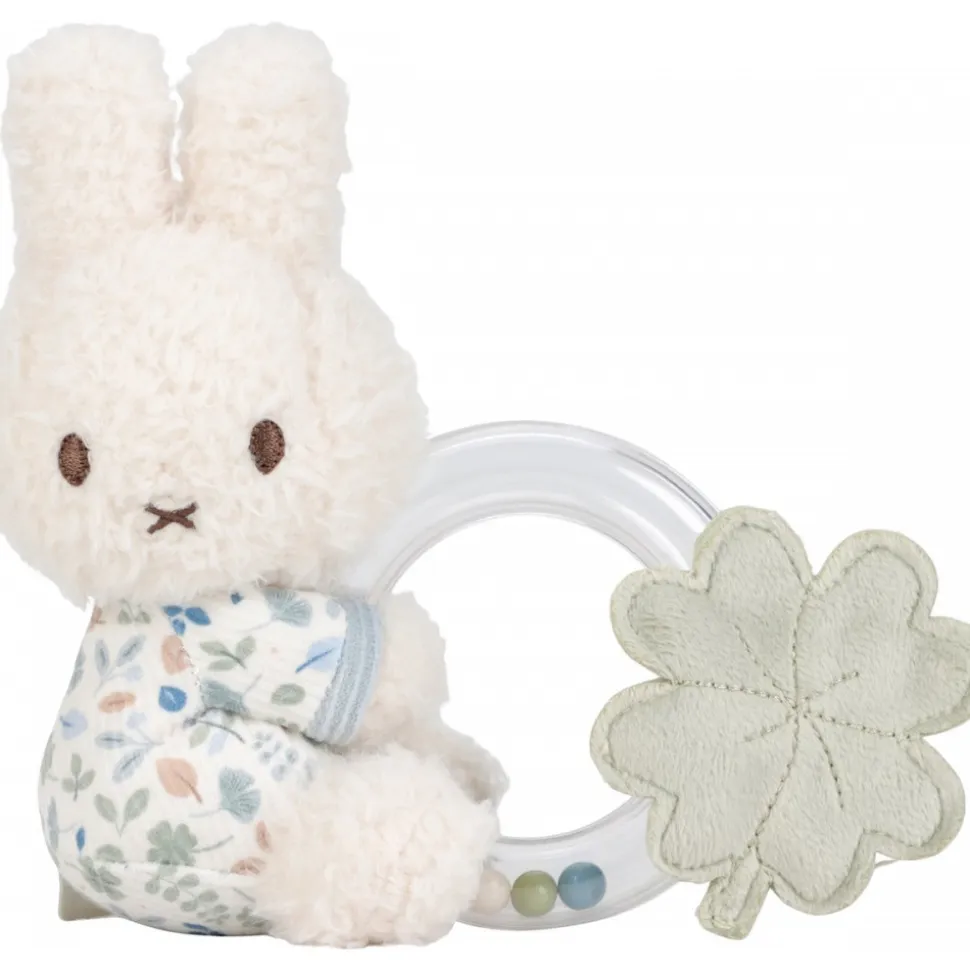 Anneau hochet miffy - lucky leaves