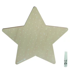 Applique murale personnalisable etoile