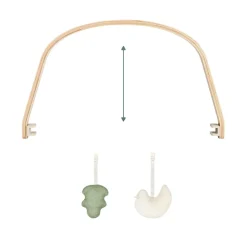 Arche de jeux bébé pour transat swoon flow