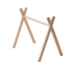 Arche de jeux en bois avec son set d'activités rose
