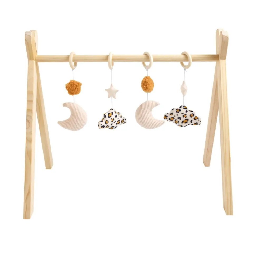 Arche d'éveil avec jouets léopard
