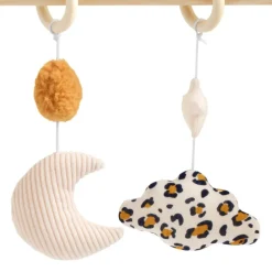 Arche d'éveil avec jouets léopard