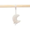 Arche d'éveil en bois avec 4 peluches moon nougat