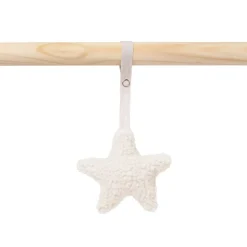 Arche d'éveil en bois avec 4 peluches moon nougat