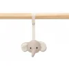 Arche d'éveil en bois avec 3 peluches animals