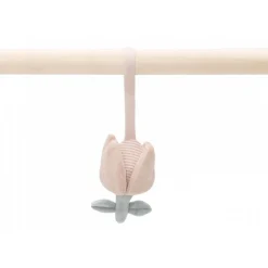 Arche d'éveil en bois avec 3 peluches lovely birds