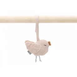 Arche d'éveil en bois avec 3 peluches lovely birds
